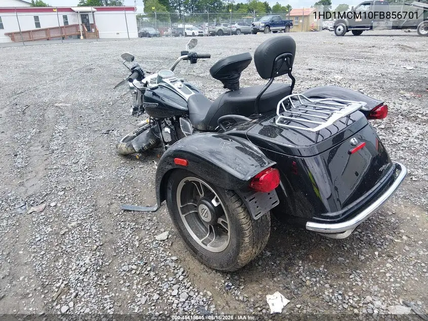 2015 Harley-Davidson Flrt Free Wheeler VIN: 1HD1MCM10FB856701 Lot: 45418645