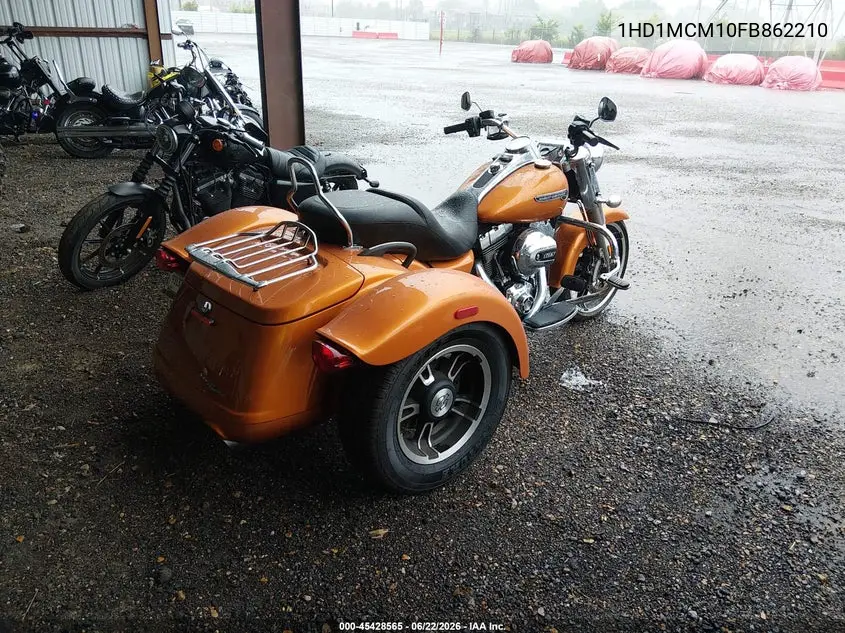 2015 Harley-Davidson Flrt Free Wheeler VIN: 1HD1MCM10FB862210 Lot: 45428565