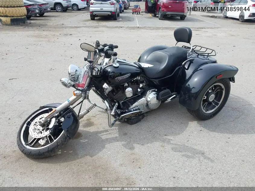 2015 Harley-Davidson Flrt Free Wheeler VIN: 1HD1MCM14FB859844 Lot: 45434867