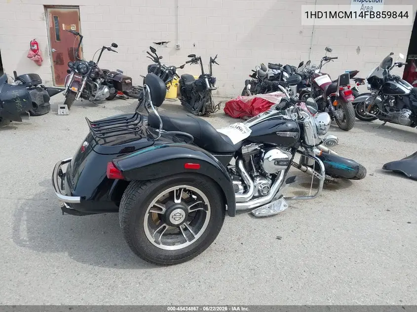 2015 Harley-Davidson Flrt Free Wheeler VIN: 1HD1MCM14FB859844 Lot: 45434867