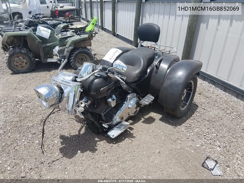 2016 Harley-Davidson Flrt Free Wheeler VIN: 1HD1MCM16GB852069 Lot: 45637775