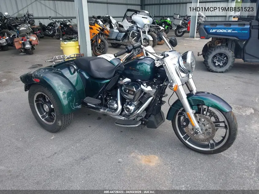 2021 Harley-Davidson Flrt VIN: 1HD1MCP19MB851523 Lot: 44726323