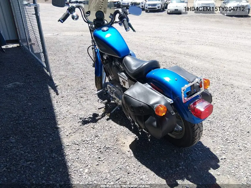 1996 Harley-Davidson Xl883 Hugger VIN: 1HD4CEM15TY204712 Lot: 45317528