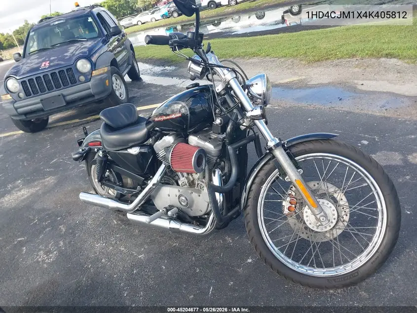 2004 Harley-Davidson Xl883 C VIN: 1HD4CJM1X4K405812 Lot: 45204677