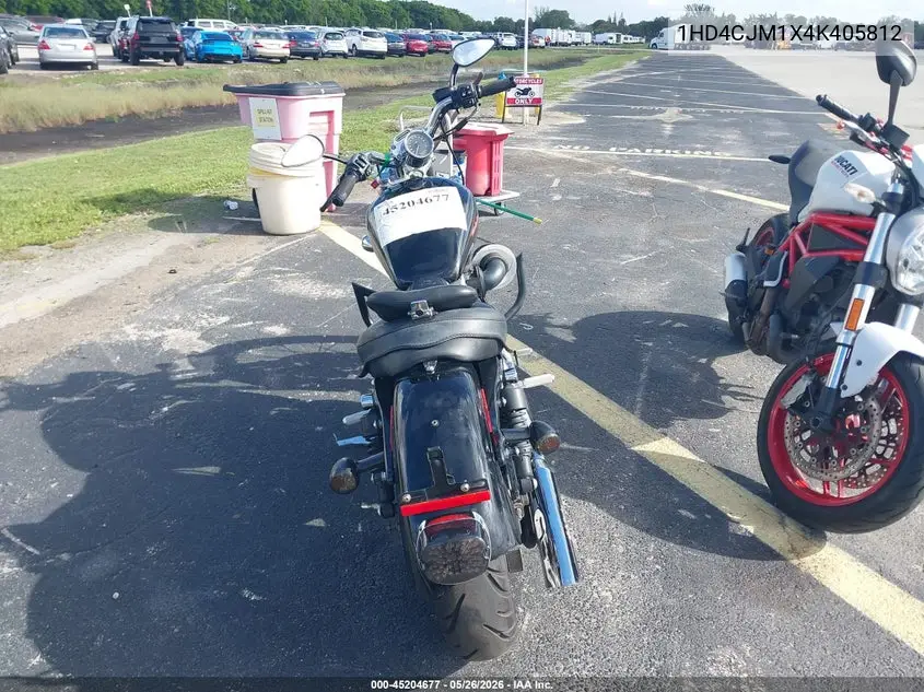 2004 Harley-Davidson Xl883 C VIN: 1HD4CJM1X4K405812 Lot: 45204677