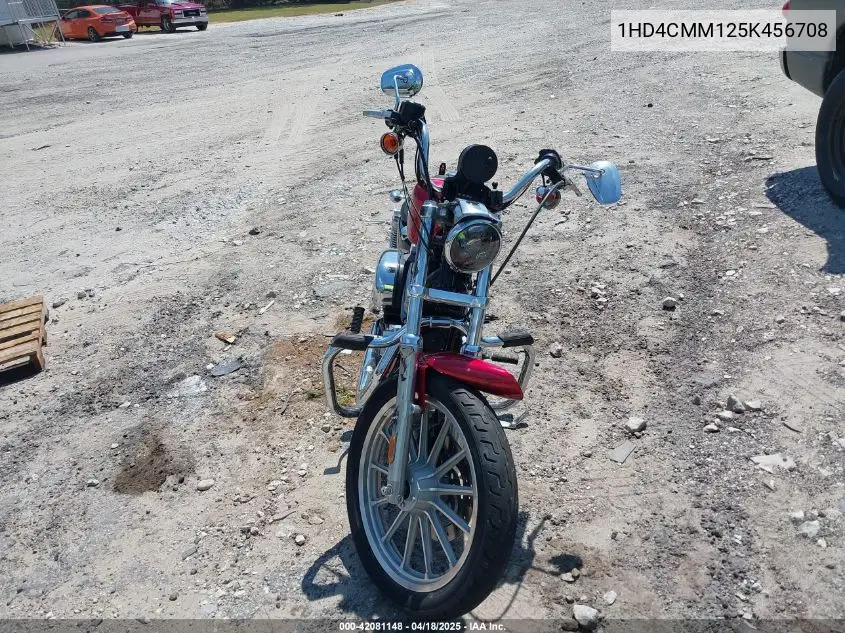 2005 Harley-Davidson Xl883 L VIN: 1HD4CMM125K456708 Lot: 42081148