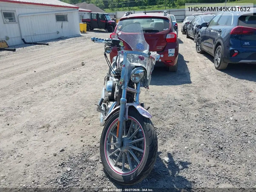 2005 Harley-Davidson Xl883 VIN: 1HD4CAM145K431632 Lot: 45210498