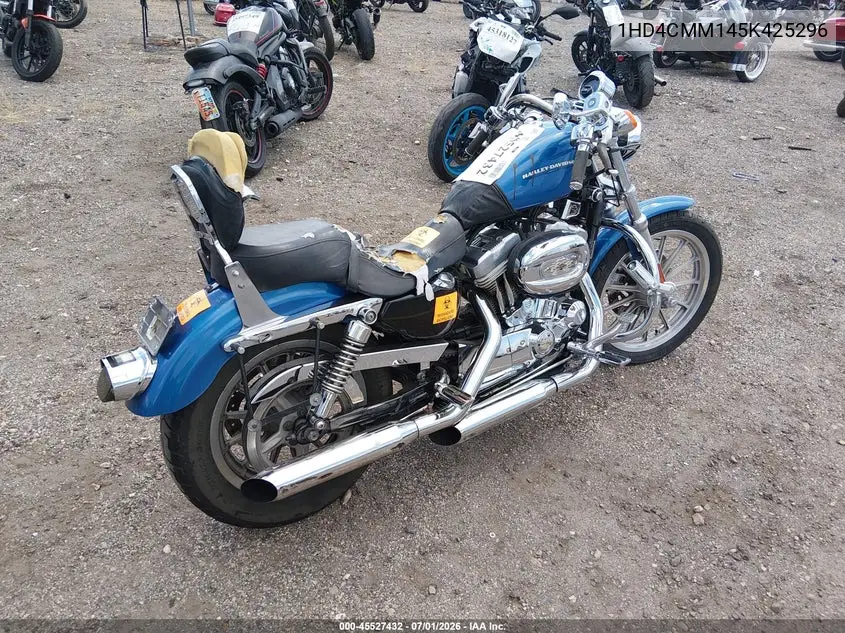 2005 Harley-Davidson Xl883 L VIN: 1HD4CMM145K425296 Lot: 45527432