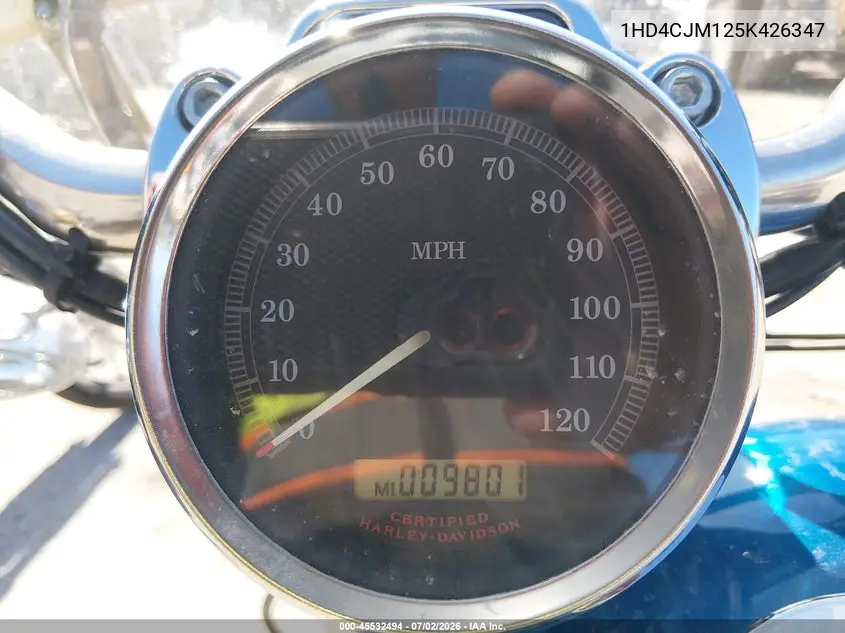 2005 Harley-Davidson Xl883 C VIN: 1HD4CJM125K426347 Lot: 45532494