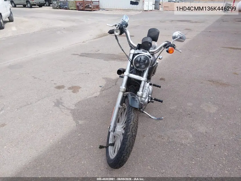 2006 Harley-Davidson Xl883 L VIN: 1HD4CMM136K446299 Lot: 45303961