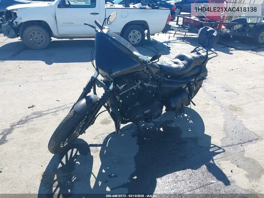 2010 Harley-Davidson Xl883 N VIN: 1HD4LE21XAC418138 Lot: 44610173