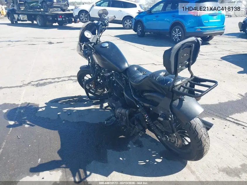 2010 Harley-Davidson Xl883 N VIN: 1HD4LE21XAC418138 Lot: 44610173