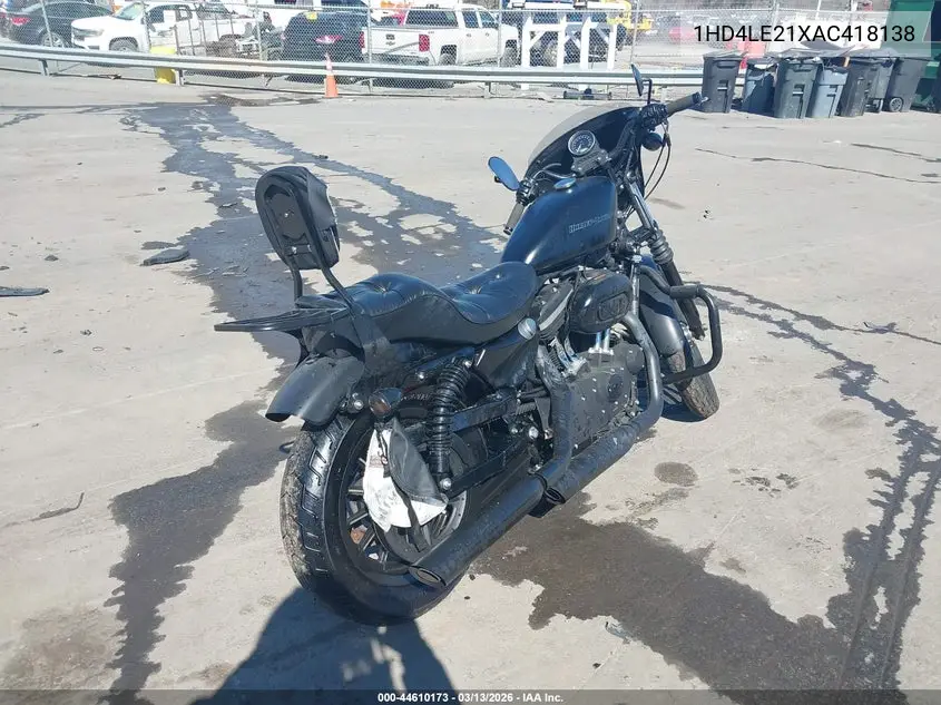 2010 Harley-Davidson Xl883 N VIN: 1HD4LE21XAC418138 Lot: 44610173