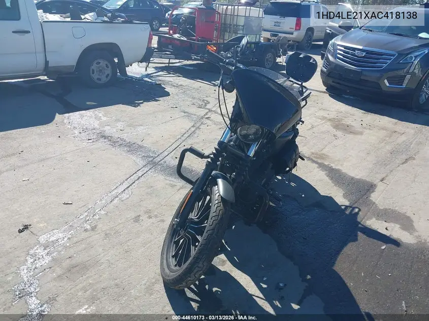 2010 Harley-Davidson Xl883 N VIN: 1HD4LE21XAC418138 Lot: 44610173