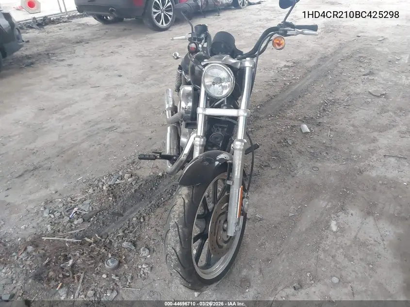 2011 Harley-Davidson Xl883 L VIN: 1HD4CR210BC425298 Lot: 44696710