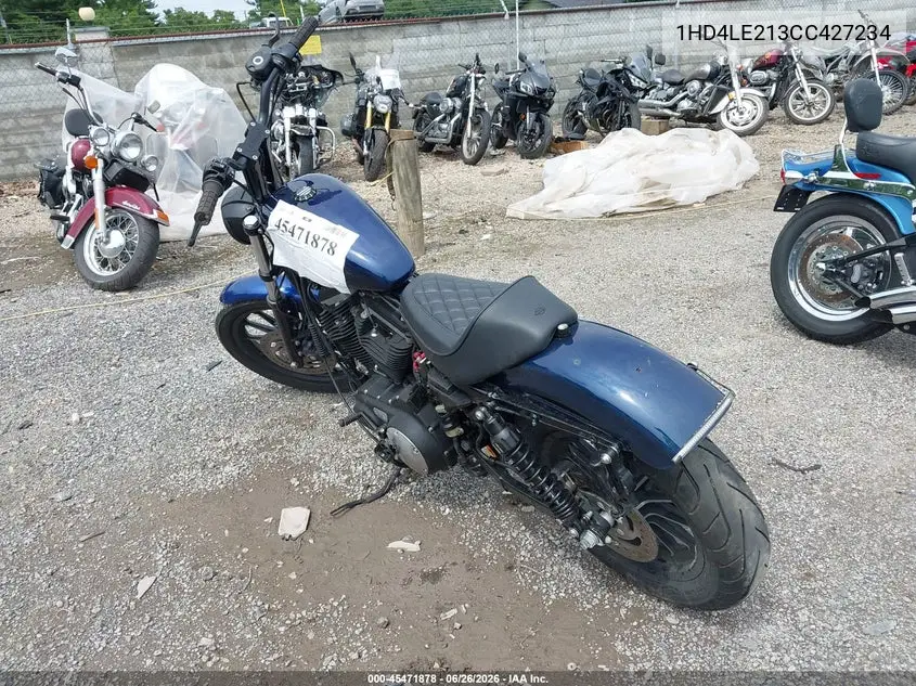 2012 Harley-Davidson Xl883 Iron 883 VIN: 1HD4LE213CC427234 Lot: 45471878