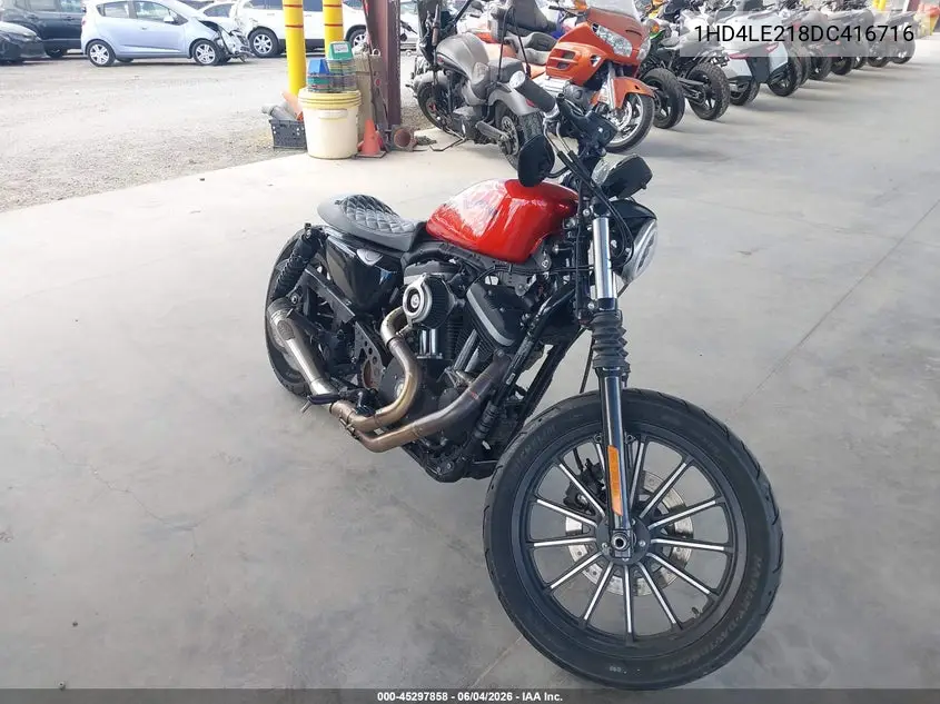 2013 Harley-Davidson Xl883 Iron 883 VIN: 1HD4LE218DC416716 Lot: 45297858