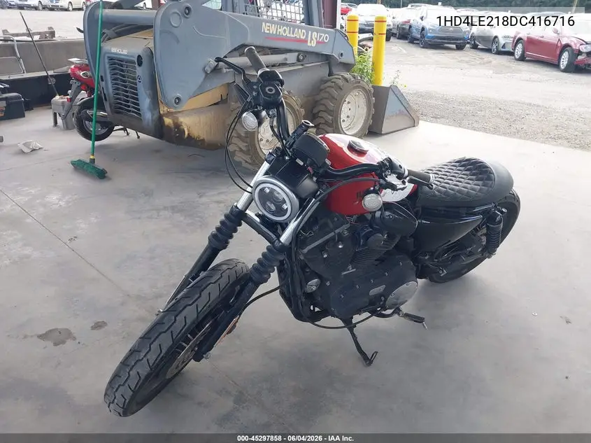 2013 Harley-Davidson Xl883 Iron 883 VIN: 1HD4LE218DC416716 Lot: 45297858