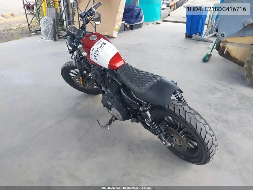 2013 Harley-Davidson Xl883 Iron 883 VIN: 1HD4LE218DC416716 Lot: 45297858
