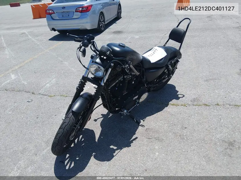 2013 Harley-Davidson Xl883 Iron 883 VIN: 1HD4LE212DC401127 Lot: 45522477