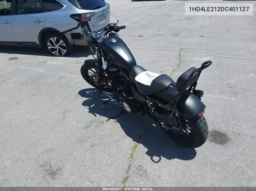 2013 Harley-Davidson Xl883 Iron 883 VIN: 1HD4LE212DC401127 Lot: 45522477