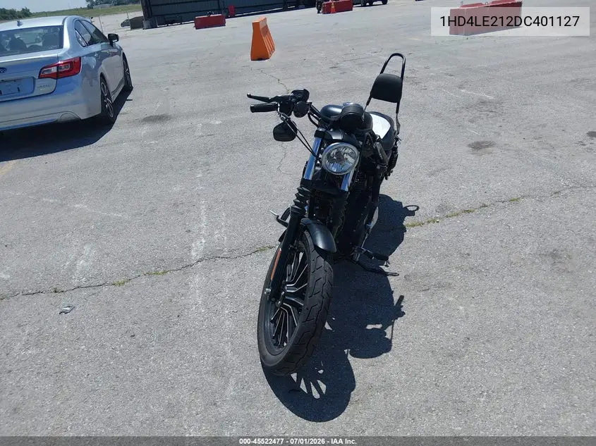 2013 Harley-Davidson Xl883 Iron 883 VIN: 1HD4LE212DC401127 Lot: 45522477