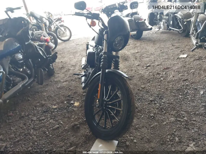 2013 Harley-Davidson Xl883 Iron 883 VIN: 1HD4LE216DC414088 Lot: 45674456