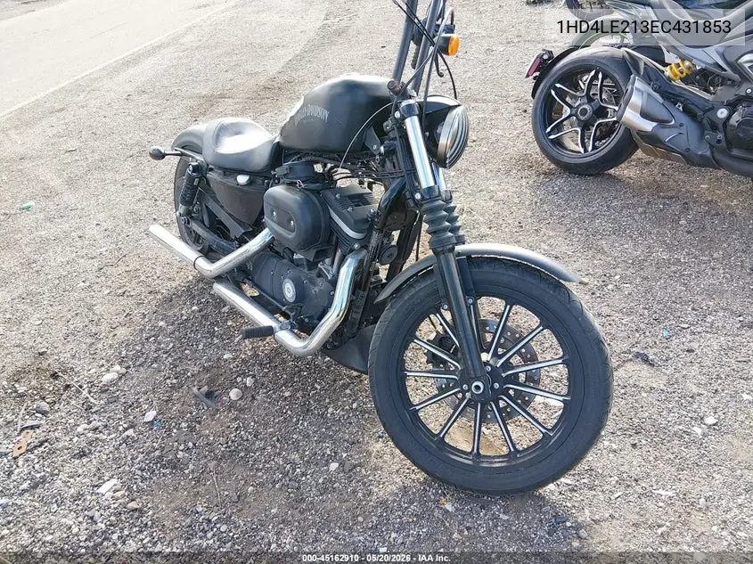 2014 Harley-Davidson Xl883 Iron 883 VIN: 1HD4LE213EC431853 Lot: 45162910