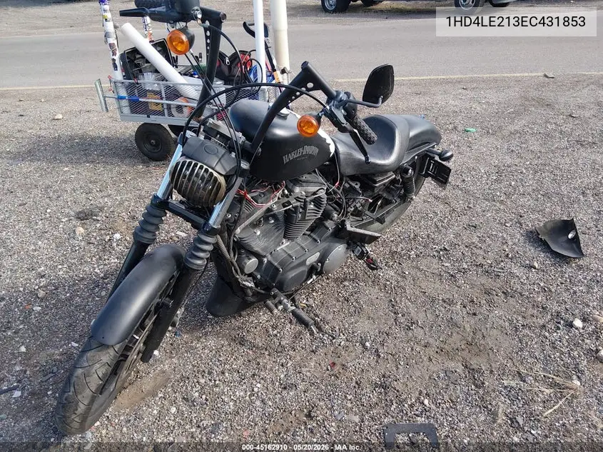 2014 Harley-Davidson Xl883 Iron 883 VIN: 1HD4LE213EC431853 Lot: 45162910