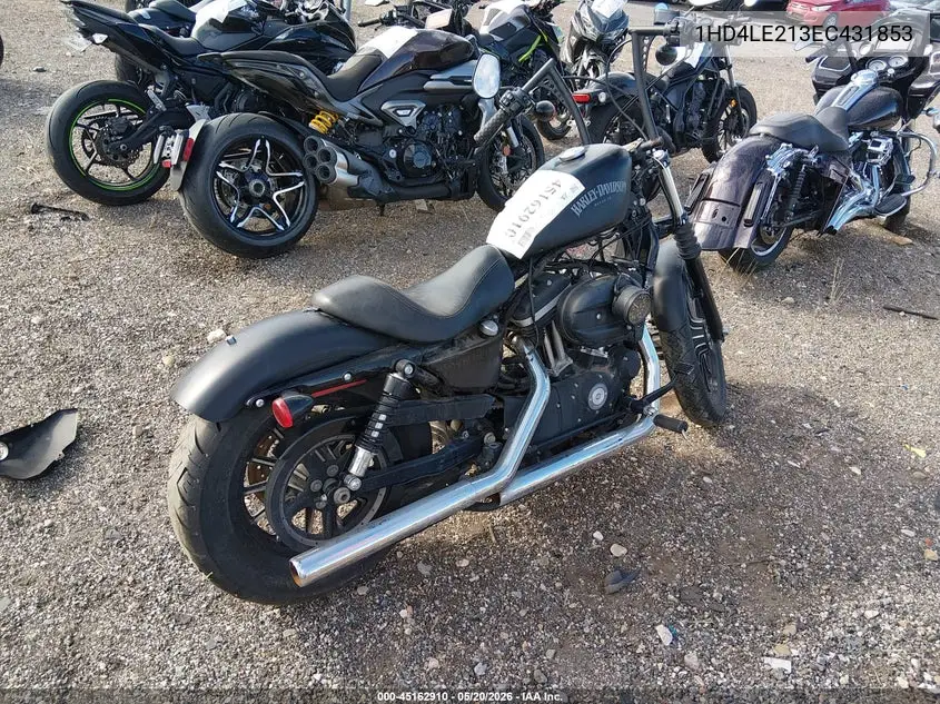 2014 Harley-Davidson Xl883 Iron 883 VIN: 1HD4LE213EC431853 Lot: 45162910