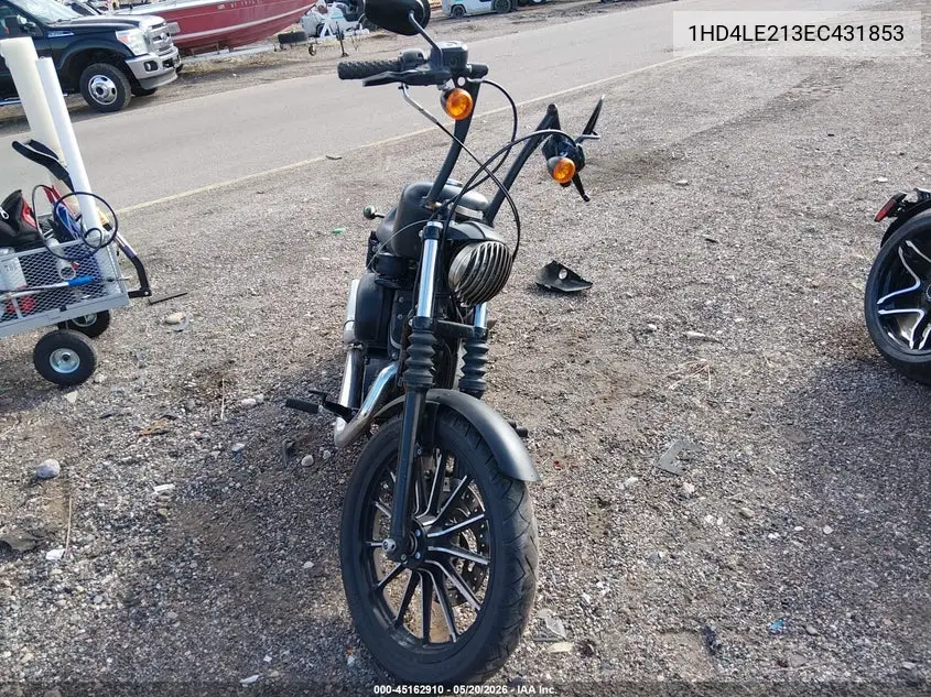 2014 Harley-Davidson Xl883 Iron 883 VIN: 1HD4LE213EC431853 Lot: 45162910
