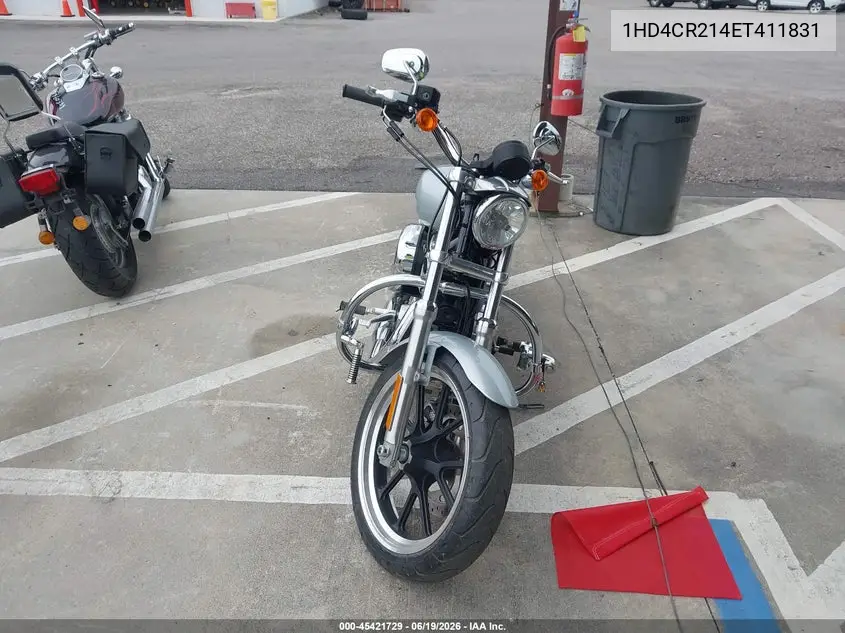 2014 Harley-Davidson Xl883 Superlow VIN: 1HD4CR214EC411831 Lot: 45421729
