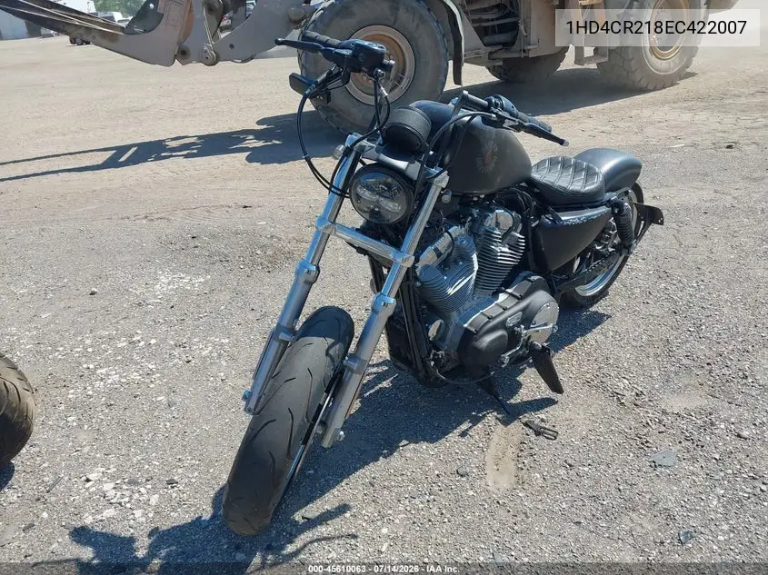 2014 Harley-Davidson Xl883 Superlow VIN: 1HD4CR218EC422007 Lot: 45610063