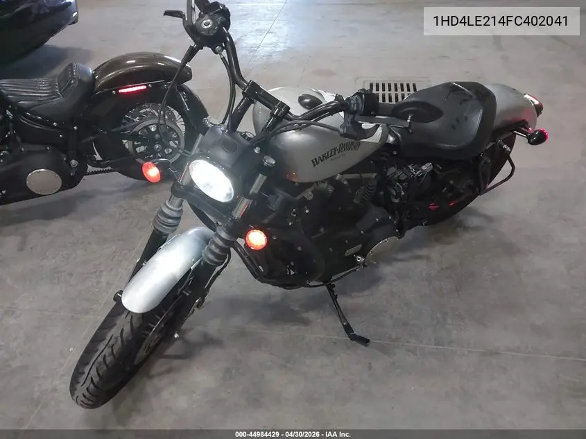 2015 Harley-Davidson Xl883 Iron 883 VIN: 1HD4LE214FC402041 Lot: 44984429