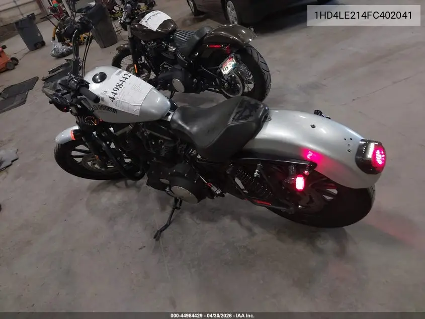 2015 Harley-Davidson Xl883 Iron 883 VIN: 1HD4LE214FC402041 Lot: 44984429