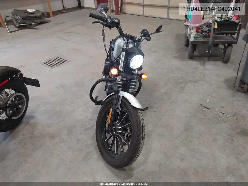 2015 Harley-Davidson Xl883 Iron 883 VIN: 1HD4LE214FC402041 Lot: 44984429