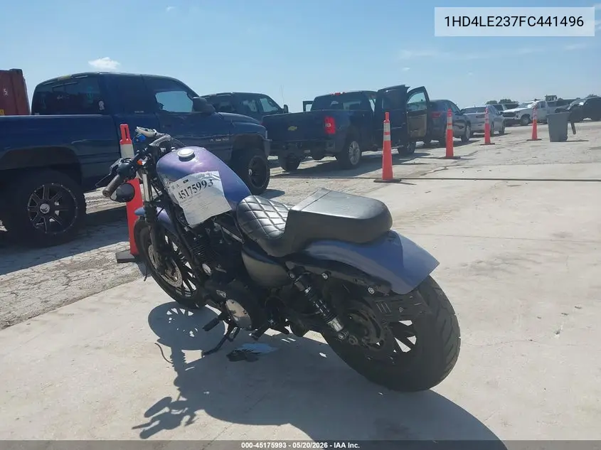 2015 Harley-Davidson Xl883 Iron 883 VIN: 1HD4LE237FC441496 Lot: 45175993