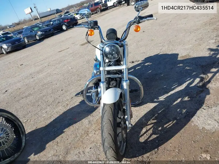 2017 Harley-Davidson Xl883 Superlow VIN: 1HD4CR217HC435514 Lot: 44123815