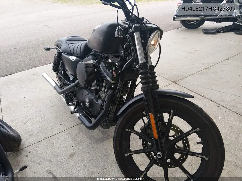 2017 Harley-Davidson Xl883 Iron 883 VIN: 1HD4LE217HC427809 Lot: 45445628