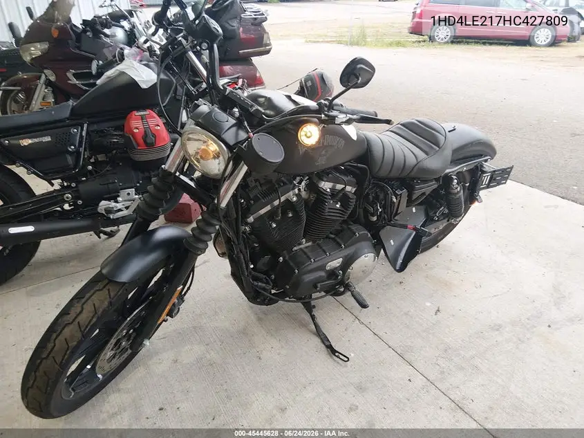 2017 Harley-Davidson Xl883 Iron 883 VIN: 1HD4LE217HC427809 Lot: 45445628