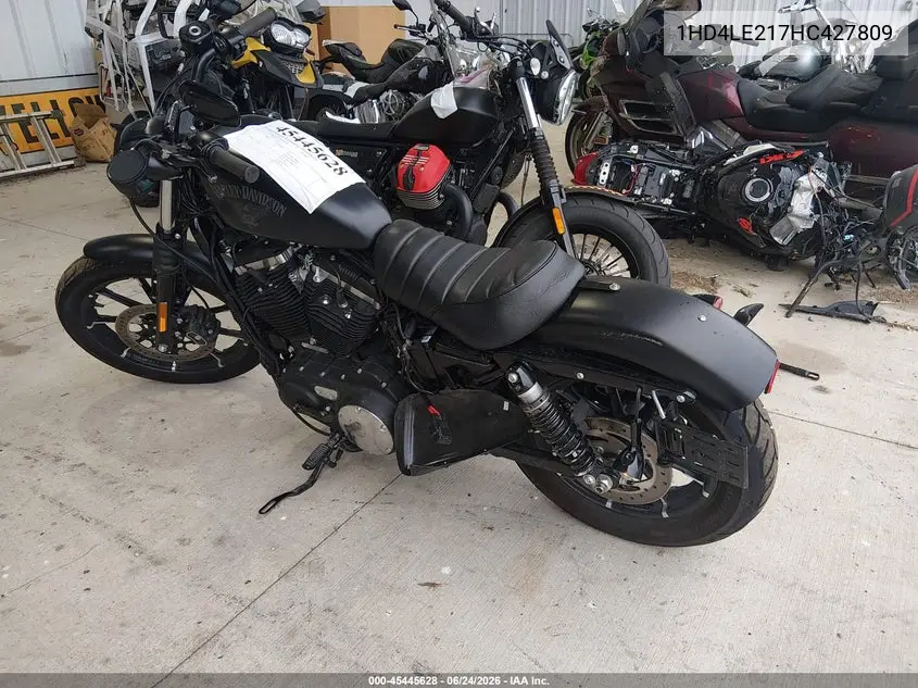 2017 Harley-Davidson Xl883 Iron 883 VIN: 1HD4LE217HC427809 Lot: 45445628