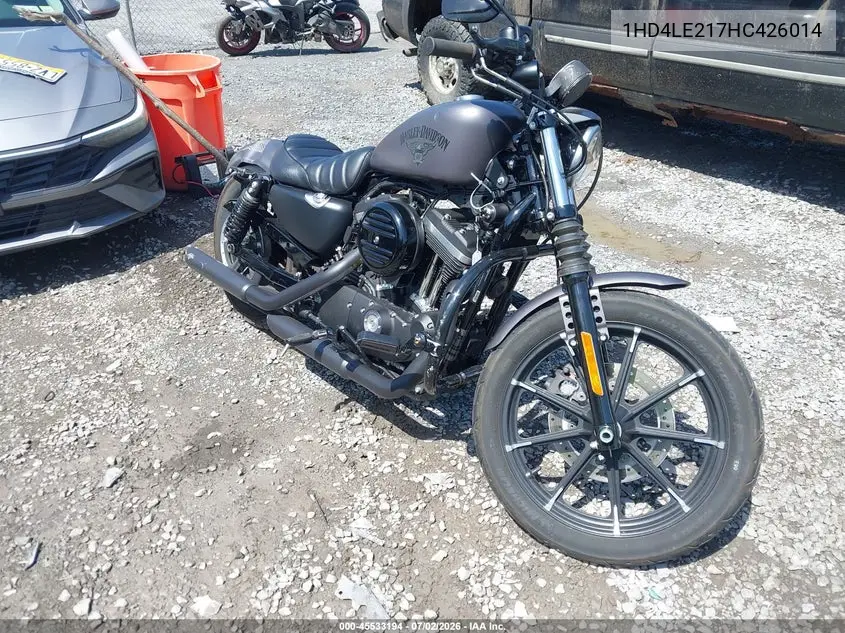 2017 Harley-Davidson Xl883 Iron 883 VIN: 1HD4LE217HC426014 Lot: 45533194