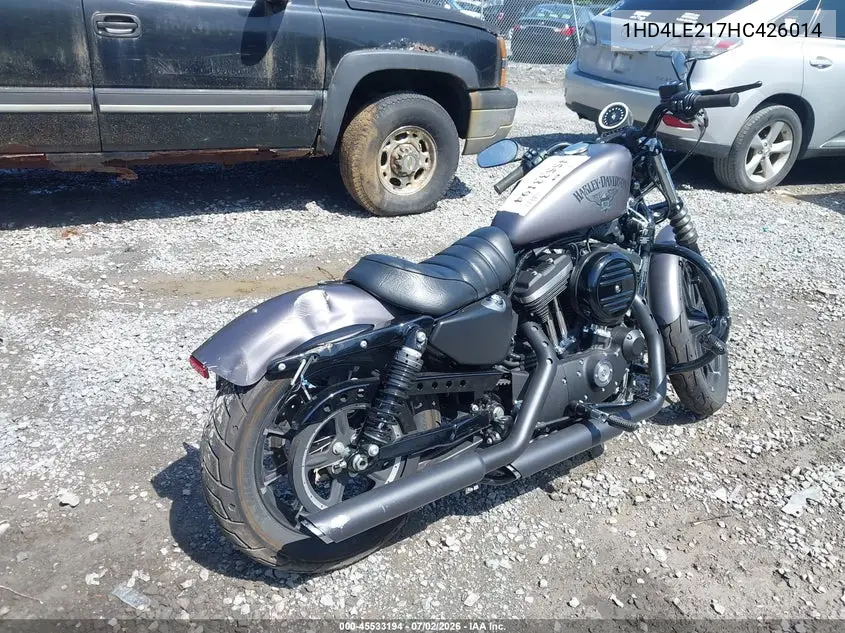 2017 Harley-Davidson Xl883 Iron 883 VIN: 1HD4LE217HC426014 Lot: 45533194