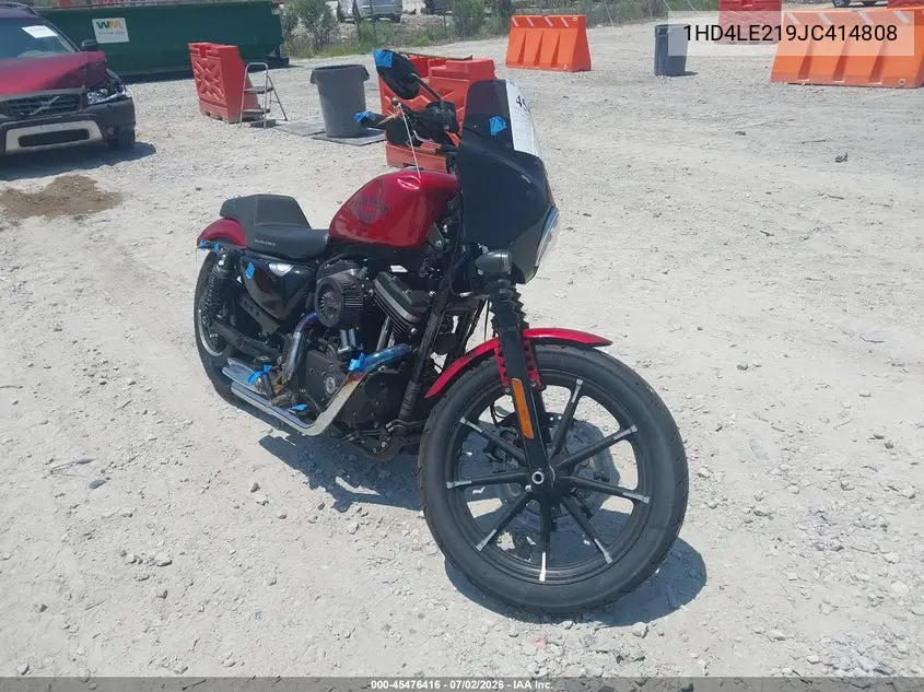 2018 Harley-Davidson Xl883 Iron 883 VIN: 1HD4LE219JC414808 Lot: 45476416