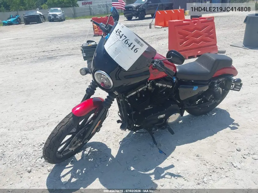 2018 Harley-Davidson Xl883 Iron 883 VIN: 1HD4LE219JC414808 Lot: 45476416