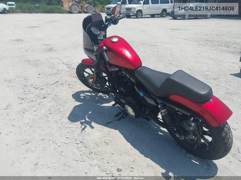 2018 Harley-Davidson Xl883 Iron 883 VIN: 1HD4LE219JC414808 Lot: 45476416