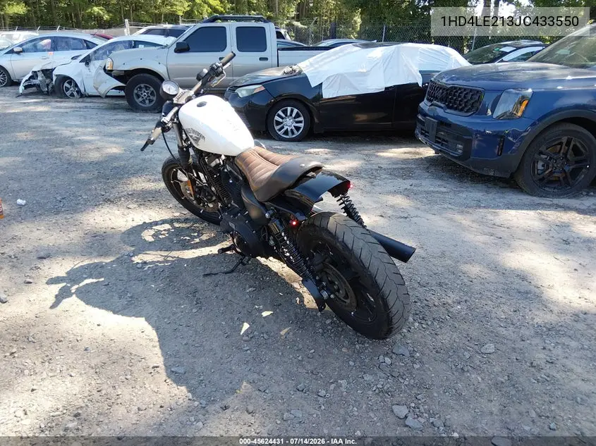 2018 Harley-Davidson Xl883 Iron 883 VIN: 1HD4LE213JC433550 Lot: 45624431