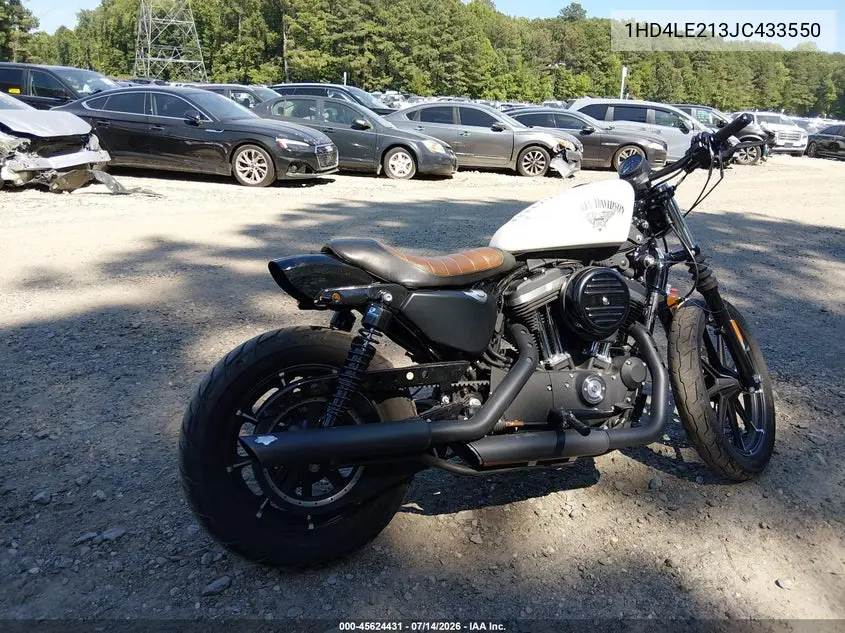 2018 Harley-Davidson Xl883 Iron 883 VIN: 1HD4LE213JC433550 Lot: 45624431