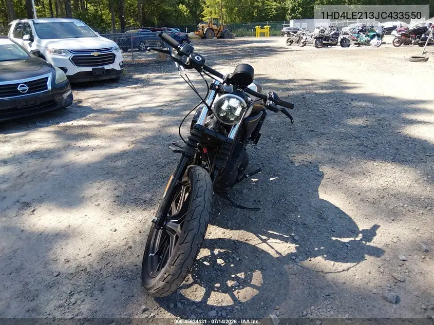 2018 Harley-Davidson Xl883 Iron 883 VIN: 1HD4LE213JC433550 Lot: 45624431