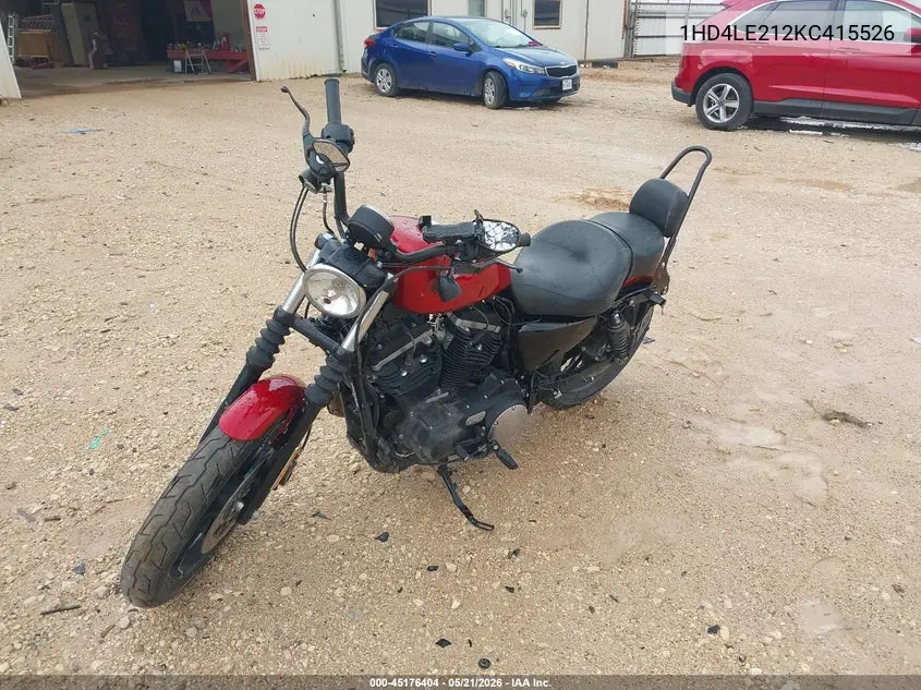 2019 Harley-Davidson Xl883 N VIN: 1HD4LE212KC415526 Lot: 45176404